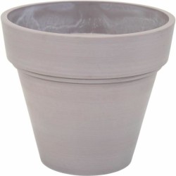 Vaso Mega Collections Ecostone Planter Marrone Taupé Ø 35 cm 35 cm 35 x 30 cm