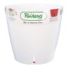 Vaso Autoirrigante Riviera Eva New Bianco Plastica Rotonda Ø 46 cm