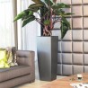 Vaso Lechuza 40 x 40 x 105 cm Plastica Rettangolare