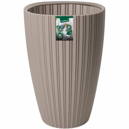 Vaso Garden ID Fancy Marrone Taupé Polietilene 40 x 58 cm