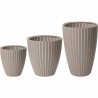Vaso Garden ID Fancy Marrone Taupé Polietilene 40 x 58 cm