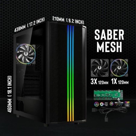 Case computer desktop ATX BitFenix