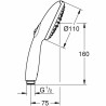 Soffione Grohe ABS Plastica