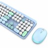 Tastiera e Mouse Mobility Lab Pure Color Azzurro Azerty Francese