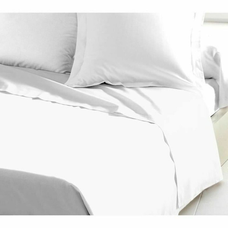 Lenzuolo Superiore Lovely Home Bianco 240 x 300 cm Lenzuolo Superiore Lovely Home Bianco 240 x 300 cm