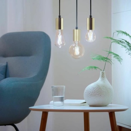 Lampadina Intelligente Wiz ST64 E27 50 W Multicolore Dorato 7 W 640 lm (2 Unità)