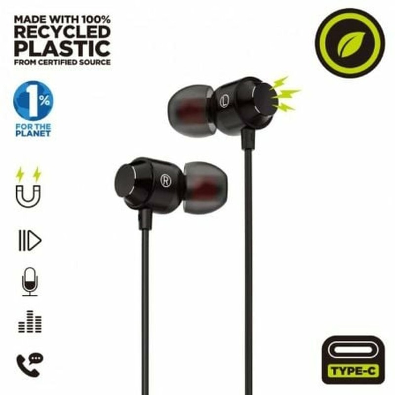 Auricolari Muvit MCHPH0006 Nero Auricolari Muvit MCHPH0006 Nero