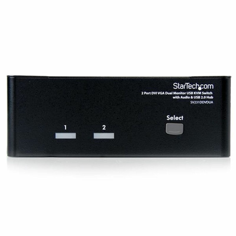 Commutatore KVM con 2 Porte Startech SV231DDVDUA Commutatore KVM con 2 Porte Startech SV231DDVDUA