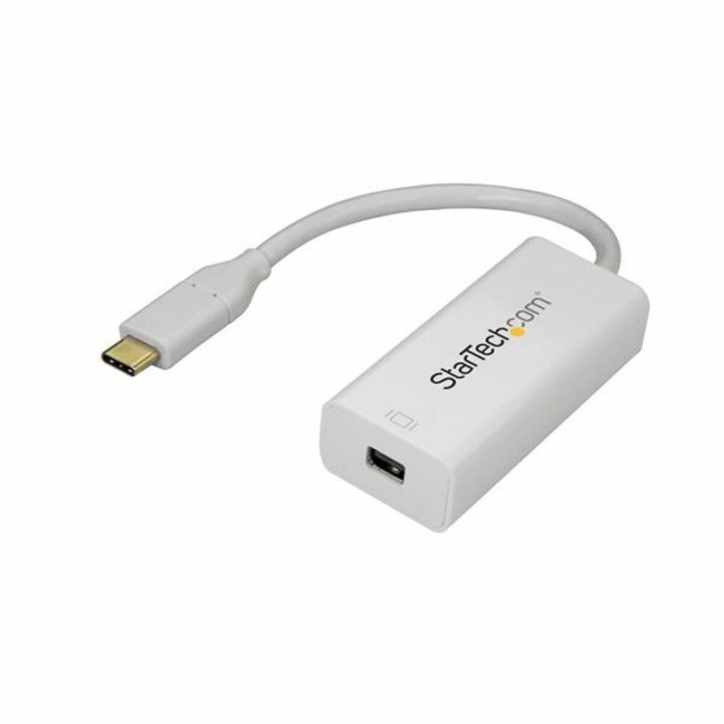 Adattatore USB C con Mini DisplayPort Startech CDP2MDP Bianco 4K Ultra HD Adattatore USB C con Mini DisplayPort Startech CDP2MDP Bianco 4K Ultra HD