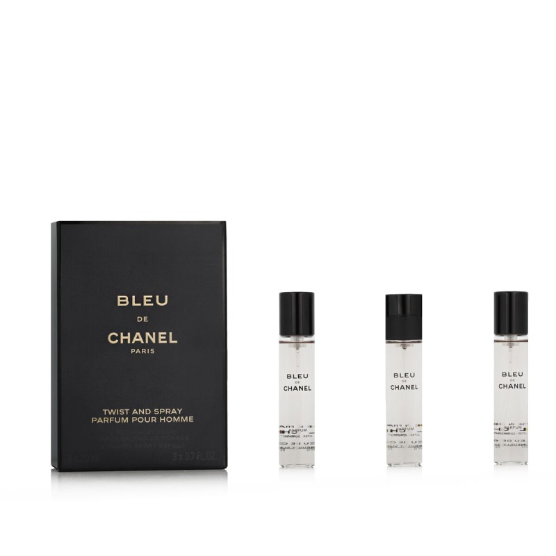 Profumo Uomo Chanel Bleu de Chanel EDP 3 x 20 ml Profumo Uomo Chanel Bleu de Chanel EDP 3 x 20 ml
