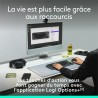Tastiera Wireless Logitech Pop Icon Keys Grigio scuro AZERTY