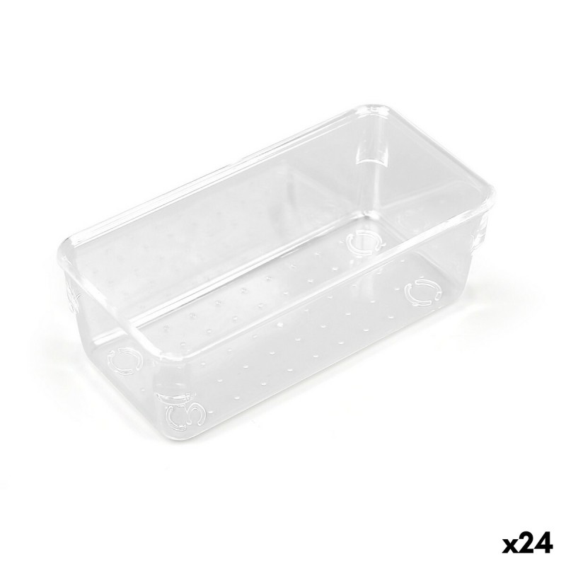 Contenitore per Sistemare Multiuso 15 x 7,5 x 5,6 cm Contenitore per Sistemare Multiuso 15 x 7,5 x 5,6 cm