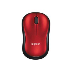Mouse Logitech M185 Rosso Nero/Rosso