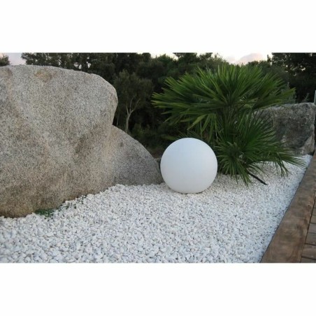 Bola con Luz para Exterior Lumisky Bobby Bianco 11 W E27 220 V Bianco Freddo