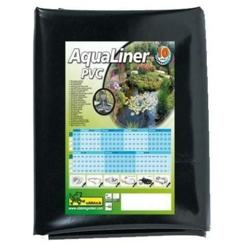 Fodera per laghetto Ubbink AquaLiner PVC 0,5 mm 4 x 4 m Fodera per laghetto Ubbink AquaLiner PVC 0,5 mm 4 x 4 m