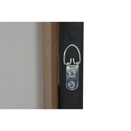 Quadro Home ESPRIT Nero Verde Astratto Città 83 x 3,8 x 123 cm (2 Unità)