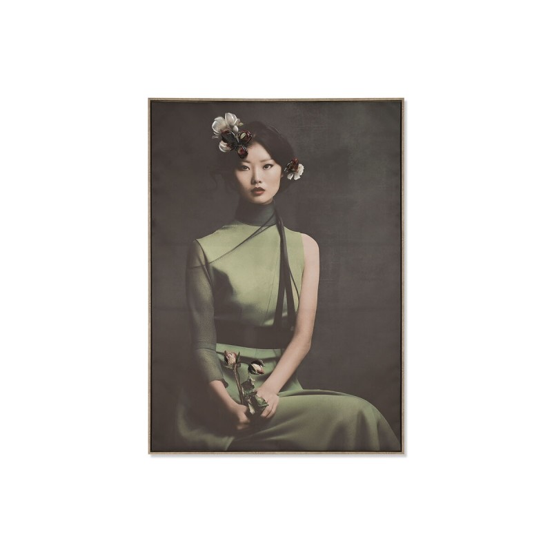 Quadro Home ESPRIT Verde Orientale 103 x 4,5 x 143 cm Quadro Home ESPRIT Verde Orientale 103 x 4,5 x 143 cm