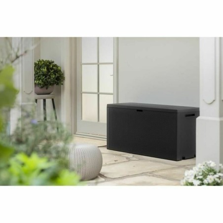 Cassapanca da esterno Keter Emily Grigio scuro Resina Plastica (118 x 45 x 58 cm)