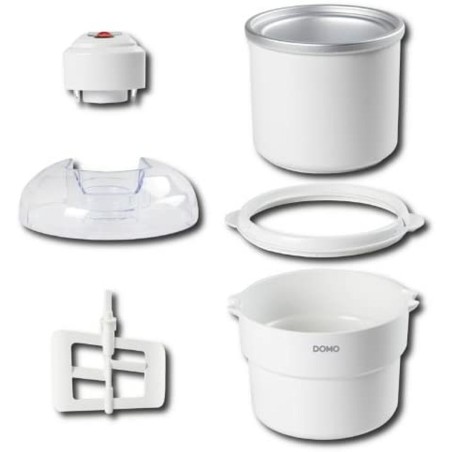 Gelatiera DOMO DO2309I Bianco Plastica