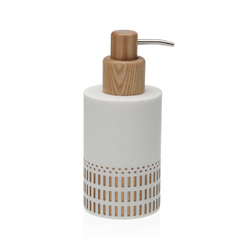 Dispenser di Sapone Versa Astrid Bianco Resina Plastica Dispenser di Sapone Versa Astrid Bianco Resina Plastica