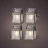 Applique da Parete Lumineo 898174 5 Lm Solare Luce LED (4 Unità)