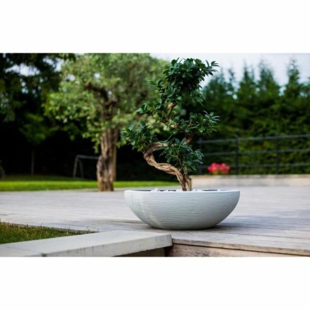 Vaso EDA Ø 59 cm Bianco Plastica Rotondo