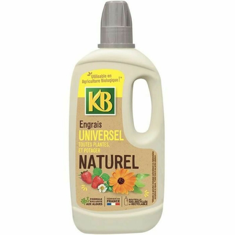 Fertilizzante organico KB All Plants, Vegetables And Fruits 1 L Fertilizzante organico KB All Plants, Vegetables And Fruits 1 L