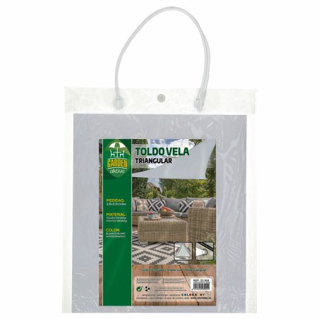 Vele parasole Aktive Triangolare 360 x 0,5 x 360 cm (6 Unità)