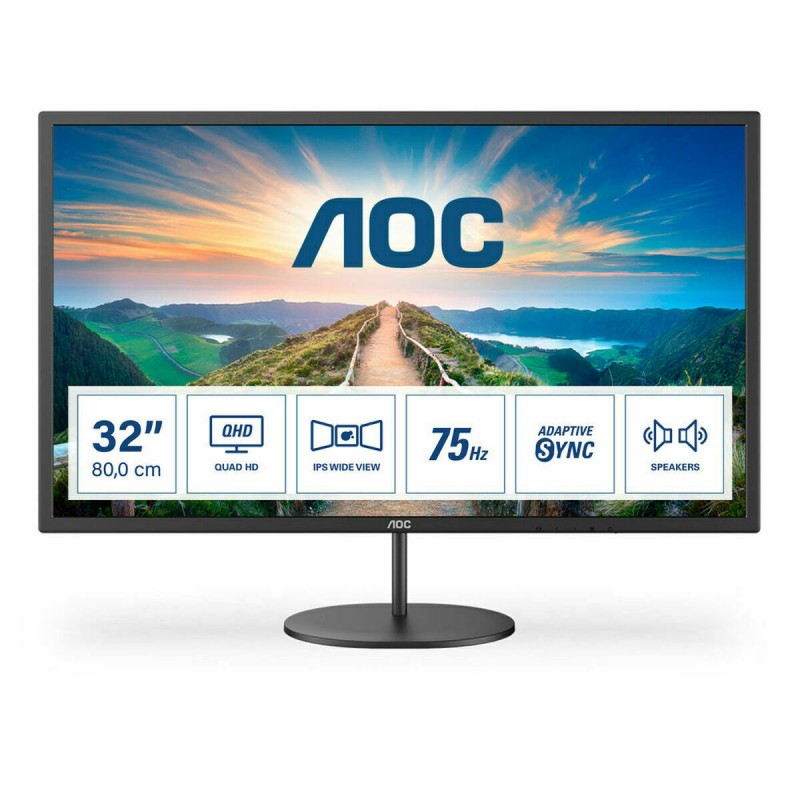 Monitor AOC Q32V4 32" 2K LCD IPS 75 Hz Monitor AOC Q32V4 32" 2K LCD IPS 75 Hz