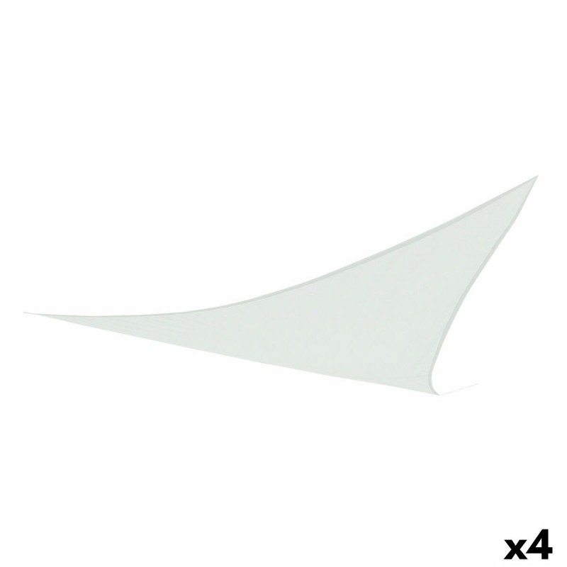 Vele parasole Aktive Triangolare Bianco 500 x 500 cm (4 Unità) Vele parasole Aktive Triangolare Bianco 500 x 500 cm (4 Unità)