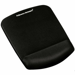 Tappetino con poggia polsi Fellowes Nero