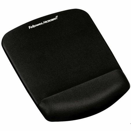 Tappetino con poggia polsi Fellowes Nero