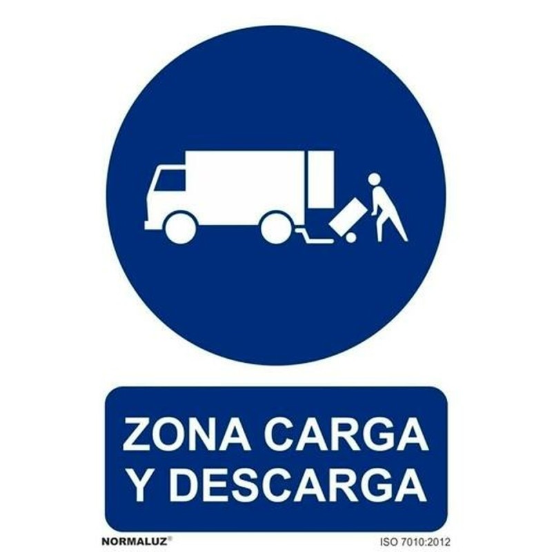 Insegna Archivo 2000 "ZONA CARGA Y DESCARGA" polipropilene 32 x 30 cm Insegna Archivo 2000 "ZONA CARGA Y DESCARGA" polipropilene 32 x 30 cm