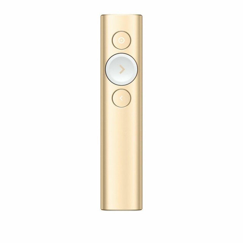 Puntatore Laser Logitech Spotlight Dorato Puntatore Laser Logitech Spotlight Dorato