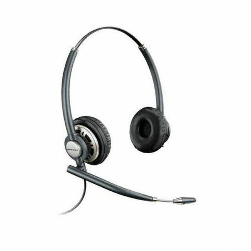 Auricolari con Microfono Poly HW720 Nero Auricolari con Microfono Poly HW720 Nero
