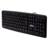 Tastiera Nilox NXKBE000002 Nero Qwerty in Spagnolo