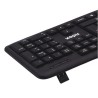 Tastiera Nilox NXKBE000002 Nero Qwerty in Spagnolo