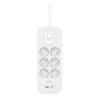 Multipresa 6 Prese con Interruttore Belkin Connect SRB002VF2M Bianco