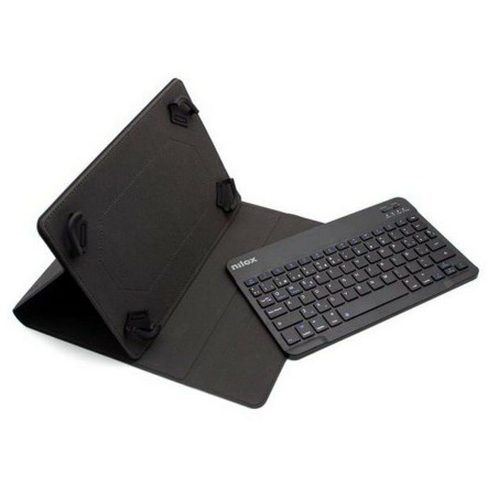 Custodia per Tablet e Tastiera Nilox Nero