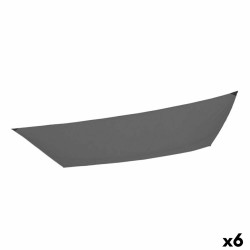 Tenda Parasole a Vela Rettangolare Aktive Grigio 200 x 0,5 x 300 cm Rettangolare (6 Unità)