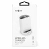 Caricabatterie senza fili con Supporto per Cellulari MiniBatt PowerCUP Portapenne Bianco