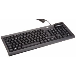 Tastiera Bit4id Nero Qwerty in Spagnolo