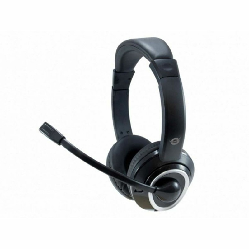 Auricolari con Microfono Conceptronic POLONA02BA Nero Auricolari con Microfono Conceptronic POLONA02BA Nero
