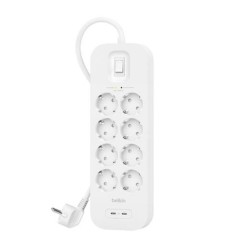 Multipresa 8 Prese con Interruttore Belkin SRB004VF2M (2 m)