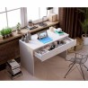 Scrivania Marrone Rovere Melammina 110 x 56 x 81,5 cm