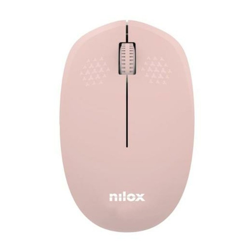 Mouse Ottico Wireless Nilox Nero Rosa Mouse Ottico Wireless Nilox Nero Rosa