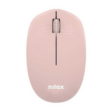 Mouse Ottico Wireless Nilox Nero Rosa