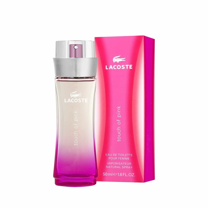 Profumo Donna Lacoste Touch of Pink EDT 50 ml Profumo Donna Lacoste Touch of Pink EDT 50 ml