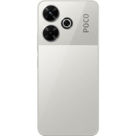 Smartphone Xiaomi Poco M6 Octa Core 6 GB RAM 128 GB Argentato 6,79"
