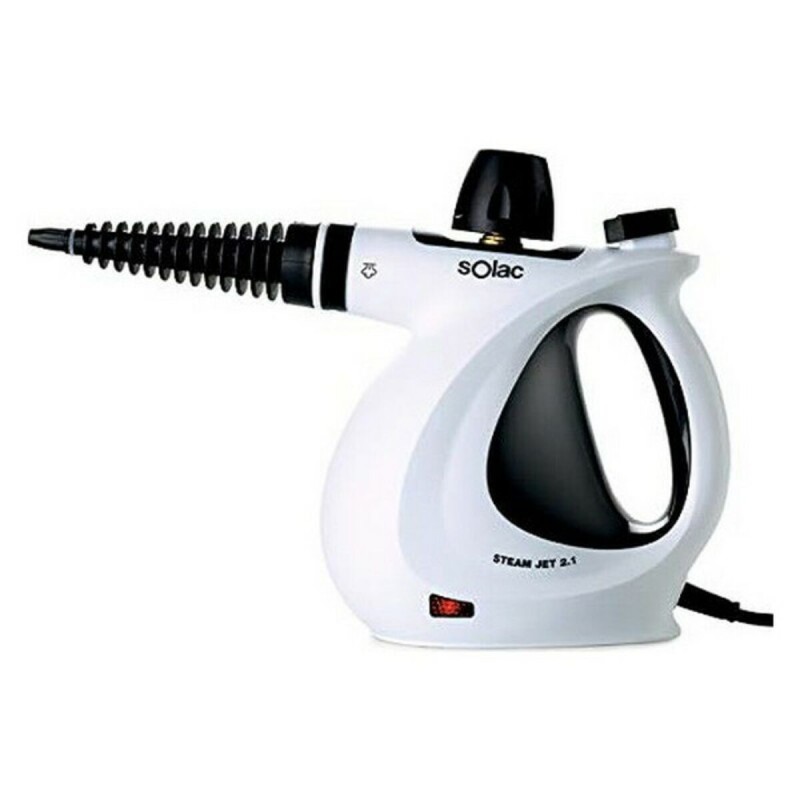 Pulitore a Vapore Solac S94902200 350 ml 1050W 1050 W Pulitore a Vapore Solac S94902200 350 ml 1050W 1050 W
